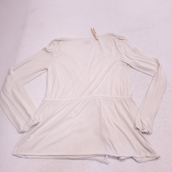 Converse One Star Button Up Long Sleeve Shirt Womens Size Small Small S White - Picture 7 of 8